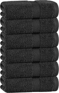 White Classic Black Hand Towels by WhiteClassic