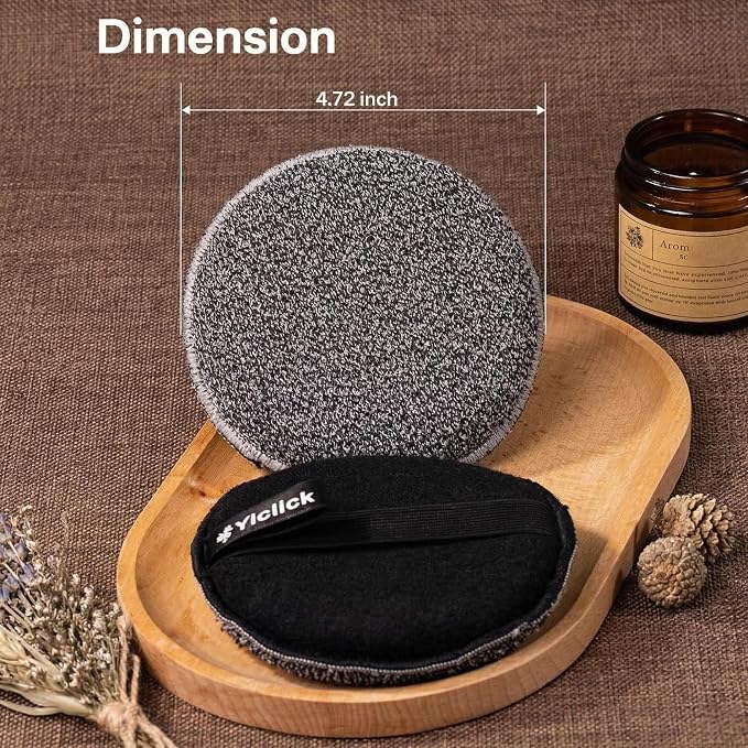 Yiclick Exfoliating Body Scrubber, Body Exfoliator Scrubber, Exfoliating Sponge - Image 2