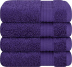 Cotton Paradise 100% Cotton Turkish Washcloth Set by UNITEDHOMETEXTILE