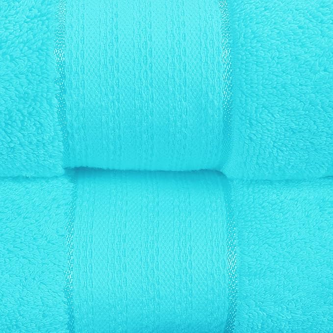 GLAMBURG 700 GSM Premium Oversized Extra Large Cotton 2 Pack Bath Sheet - Image 2