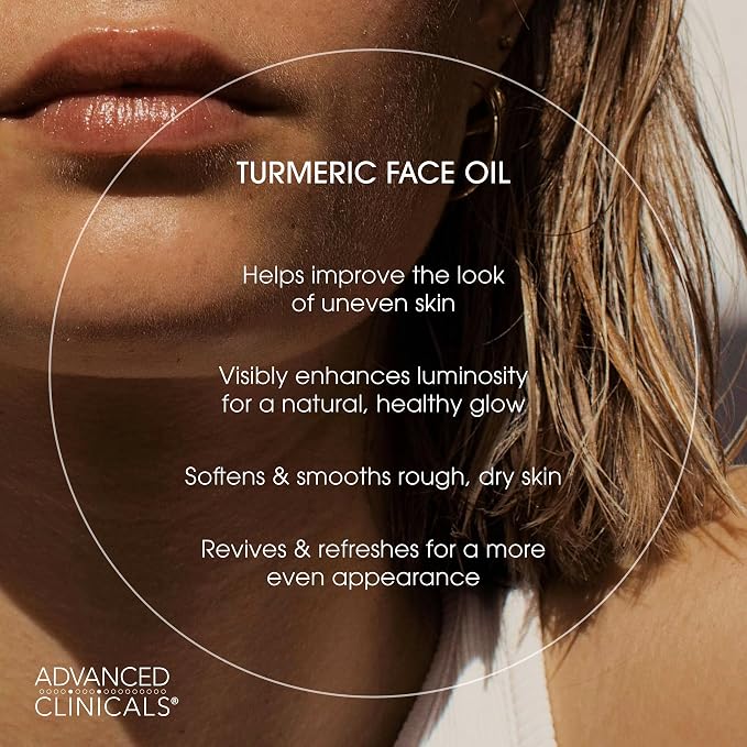 Advanced Clinicals Turmeric Oil Serum - Image 3