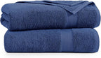 LANE LINEN 100% Durable Cotton Bath Sheets 2 Pack - Image 2