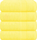 Belizzi Home 4 Pack Bath Towel Set 27x54, 100% Ring Spun Cotton, Ultra Soft by Unknown