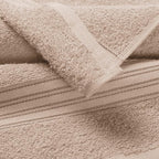 BOUTIQUO 100% Cotton 2 Pack Bath Towel Set 28x55 inches, Eco-Friendly Large - Image 2