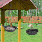 VUWEZ Hanging Bird Bath, Hanging Bird Water Feeder - Image 6