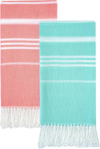 Antfuny 2 Packs Turkish Beach Towels Quick Dry Sand Free Oversized Bath Pool by ANTFUNYgivesmorechoices