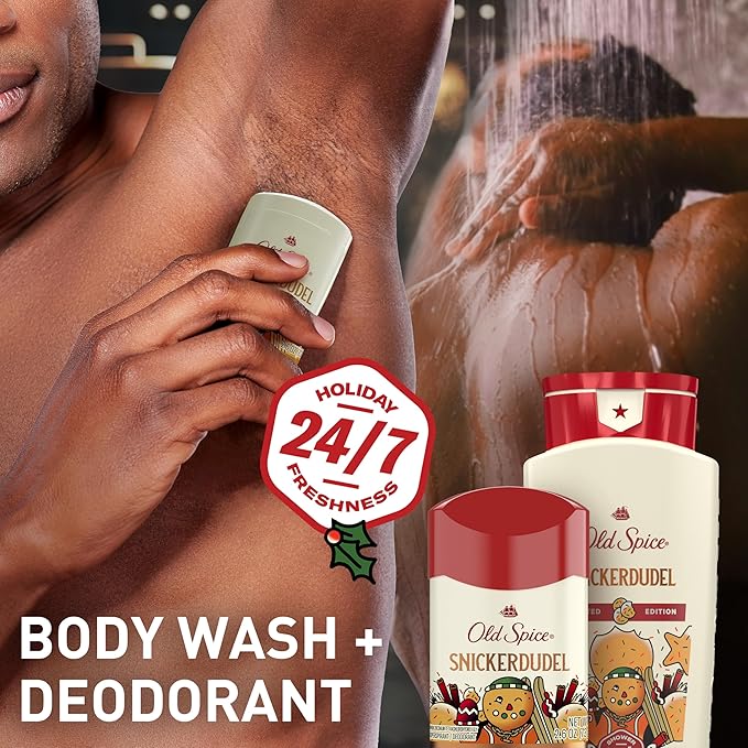 Old Spice Body Wash for Men, Holidudes Holiday Edition, 24/7 Holiday Freshness - Image 3