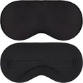 Sleep Mask - Black, 100% Tencel Derived from Natural Wood Pulp - Lightweight by VeganSilk