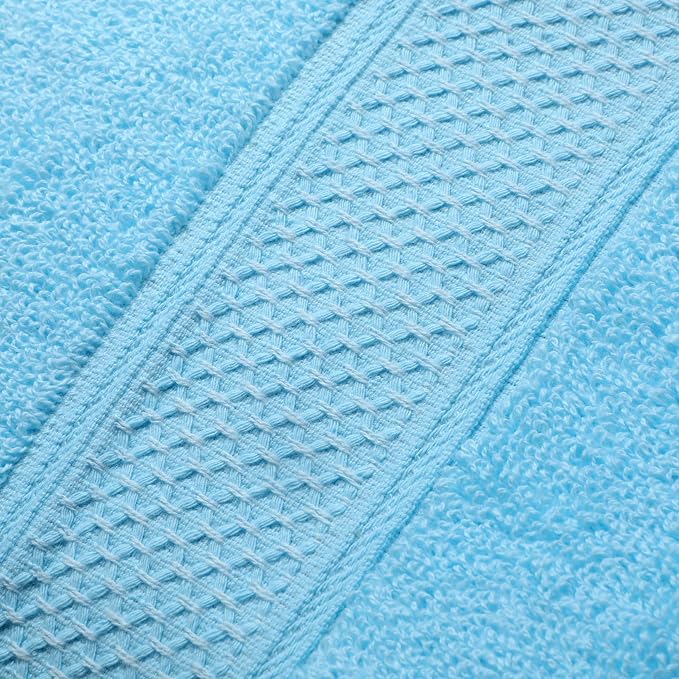 Cotton Bath Towels Set, 2-Piece Set Super Absorbent Quick Drying, Suitable - Image 8
