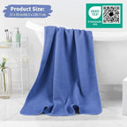 Microfiber Waffle Bath Towels, 4 Pieces, Fast Drying, Lint Free 430 GSM - Image 5