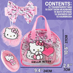 Hello Kitty Sanrio Shower Accessories Set, Kawaii Toiletry Bag - Image 6