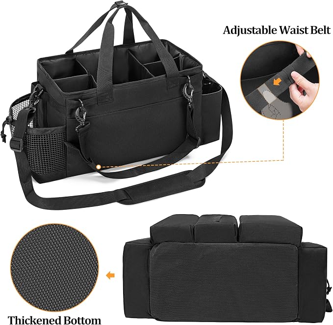 LoDrid Hot Tub Chemical Storage Bag, Pool Chemical Organizer - Image 4