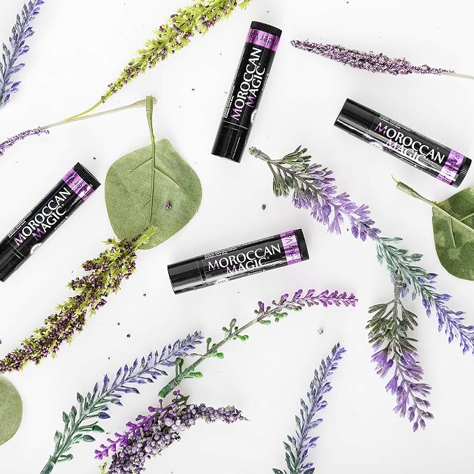 Moroccan Magic Organic Lavender Vanilla Lip Balm 3 Pack | Ultra-Hydrating Argan - Image 8