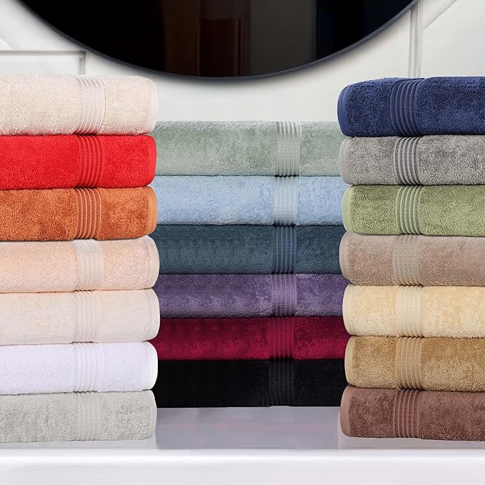 Superior Egyptian Cotton 3-Piece Towel Set, Basic Towels - Image 10