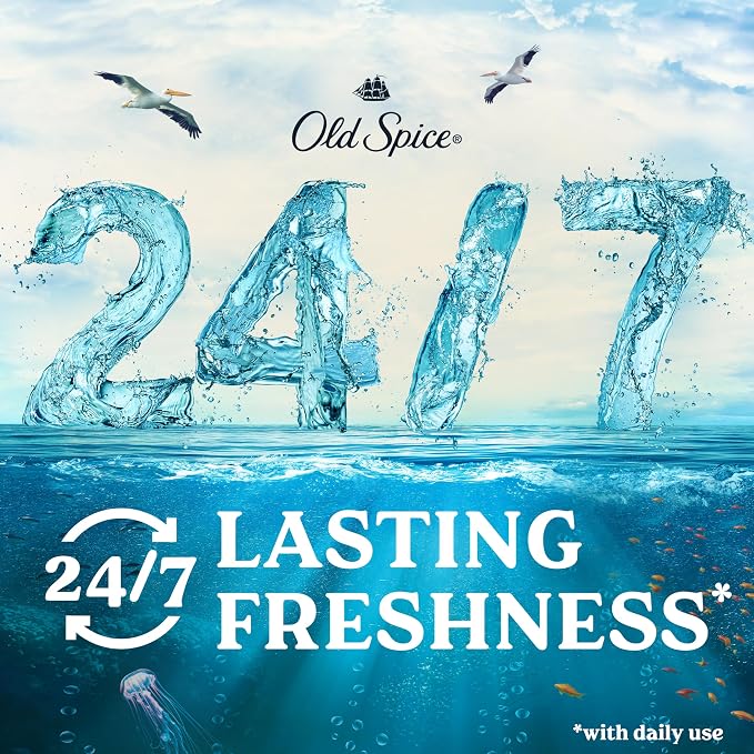 Old Spice Cleansing Body Wash for Men, 24/7 Shower Fresh - Image 4