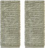 SKL Home CloudSoft Cotton Luxury 2-Piece Hand Towel Set by SKLHomebySaturdayKnightLtd