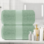 White Classic Luxury Bath Sheet Towels Extra Large | Highly Absorbent Hotel spa - Image 5