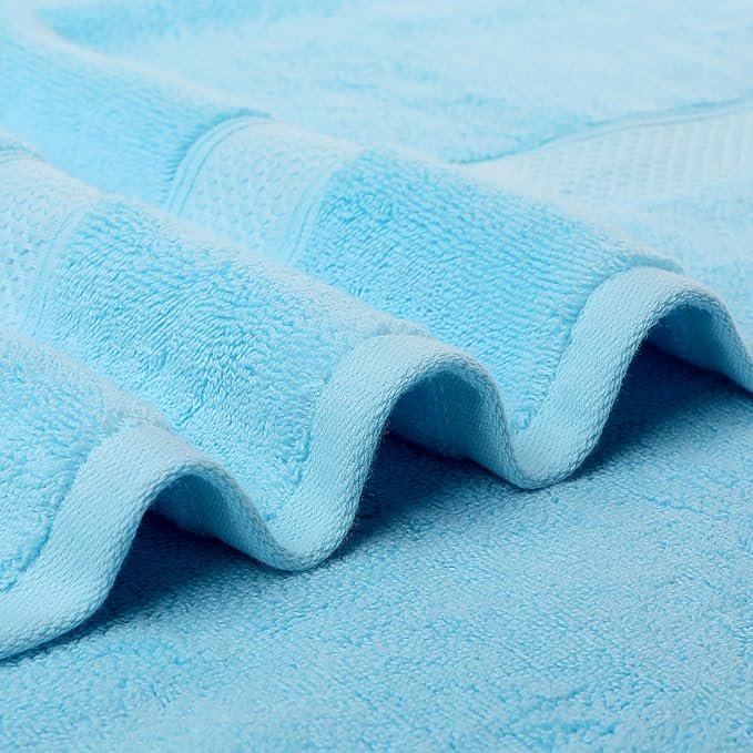 Fluffy Cotton Bath Towels Set650GSM, 2-Piece Set, Thickened and Enlarged - Image 4