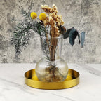 Freelove Round Serving Tray, Perfume Organizer Candle Organization Centerpieces - Image 5