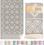 Premium Turkish Beach Towel – 35"x67" Lightweight Quick Dry Towel – 100% Cotton by MEBIENTOUCHEDELANATURE