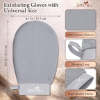 Exfoliating Gloves – 100% Vegan Viscose Kessa Mitt - Image 2