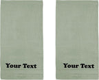 Personalize Your Towels with Custom Embroidery: Names, and Initials. Perfect by Ephesos