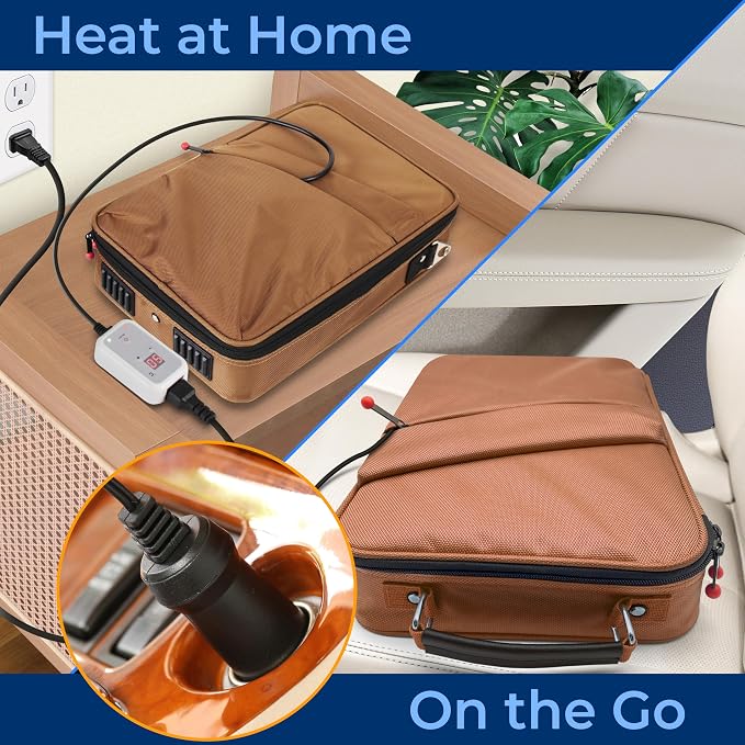 SereneLife Portable Massage Stone Warmer Set - Image 4