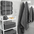 American Soft Linen Luxury 4 Piece Bath Towel Set, 600 GSM 100% Cotton Turkish - Image 2