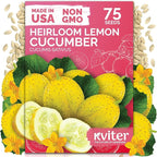 KVITER 75 Lemon Cucumber Seeds by KVITER