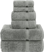 Chakir Turkish Linens Luxury Spa and Hotel Quality Premium Cotton 6-Piece Towel by ChakirTurkishLinens