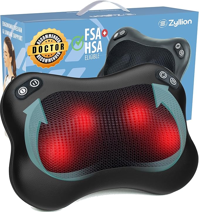 Zyllion Shiatsu Back and Neck Massager by Zyllion%2C+Inc.