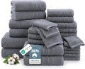24-Piece Premium Towel Sets for Bathroom by CasaPlatino