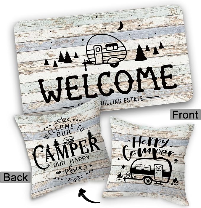 Welcome to Our Rolling Estate Soft Diatom Mud Absorbent Bath Rug 17”x30” - Image 2