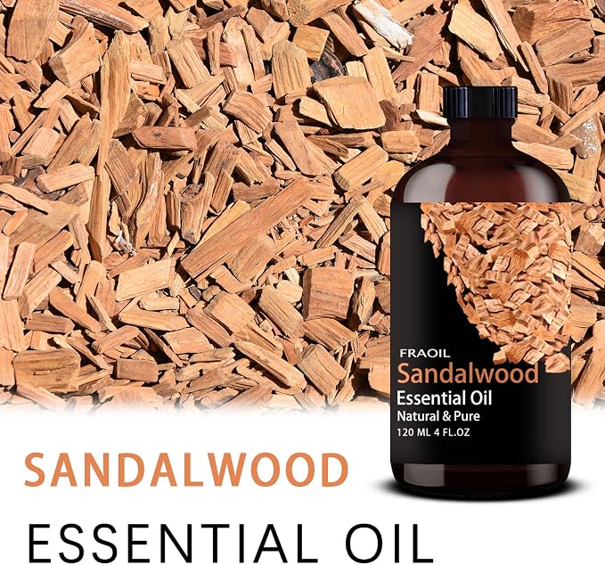 Sandalwood Essential Oil, Sandalwood Oil 4 Fl Oz 120ML - Image 2
