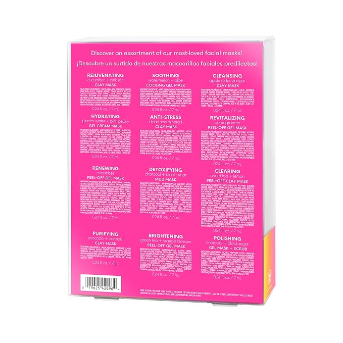 Freeman 14 Piece Love To Mask Variety Pack, Facial Masks - Image 11
