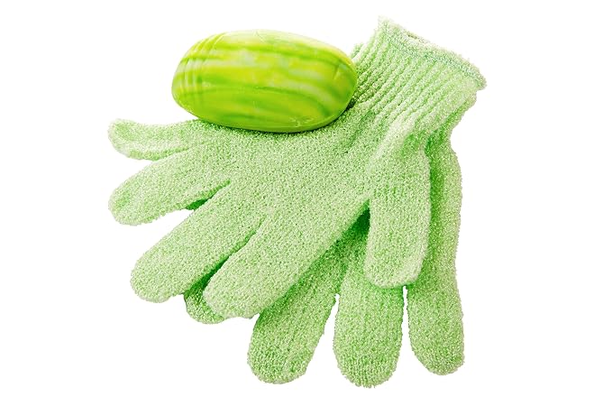 Linda Exfoliating Bath Gloves - Image 6