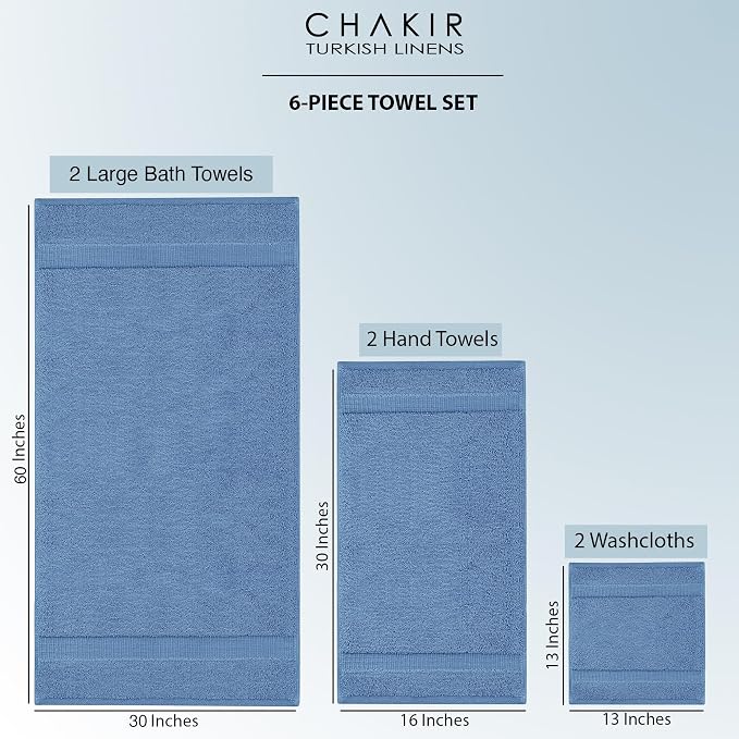 Chakir Turkish Linens 100% Cotton Premium Turkish Towels - Image 6