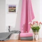 POLYTE 430 GSM Microfiber Oversize Quick Dry Lint Free Bath Towel, 60 x 30 in - Image 7