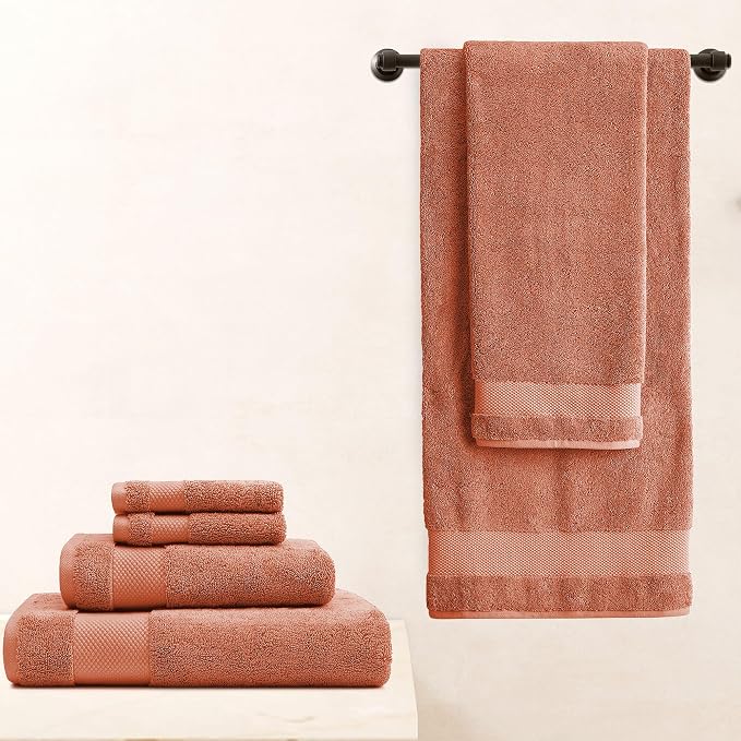 BIOWEAVES 100% Organic Cotton 700 GSM Luxury Bath Towels - Image 6