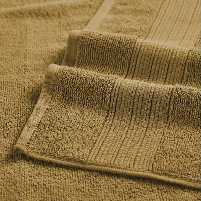 Modern Threads 6-Piece Towel Set – 100% Cotton, Quick Dry, Ultra Absorbent – - Image 2