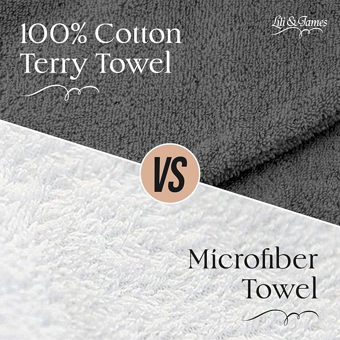 Lili&James Cotton Hair Towel Wrap - Image 4