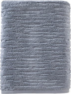 SKL Home CloudSoft Cotton Luxury Bath Towel, Smoke Blue by SKLHomebySaturdayKnightLtd