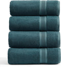 Springtree Home Luxury Viscose from Bamboo Bath Towel Set of 4 | 35% Viscose by SpringtreeHome