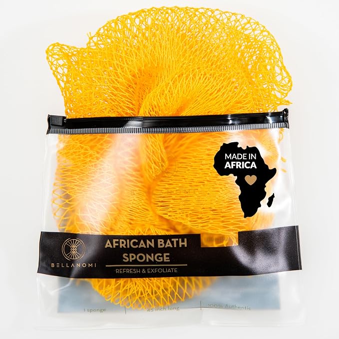 BELLANOMI African Exfoliating Net Sponge, Ethically sourced from Nigeria - Image 10