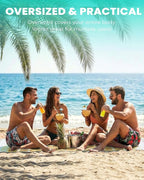 Antfuny 2 Packs Turkish Beach Towels Quick Dry Sand Free Soft Absorbent Extra - Image 4