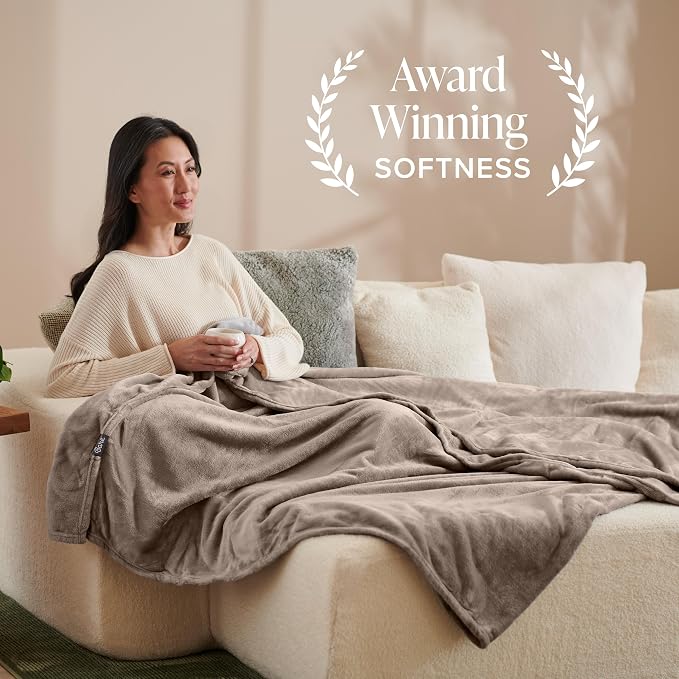 Bare Home Fleece Blanket - Image 2