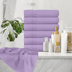 White Classic Luxury Lavender Hand Towels - Image 6