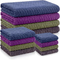 Gilprop 12 Pcs Soft Bath Towels Set by Gilprop