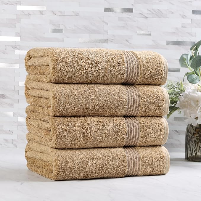 Superior Egyptian Cotton 4-Piece Bath Towel Set - Image 2