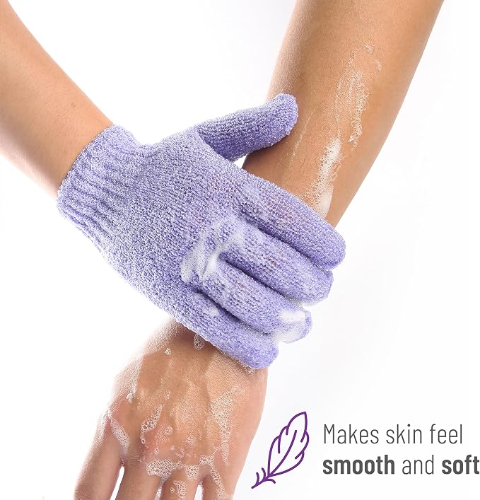 Slick- Exfoliating Gloves, Skin Exfoliator - Image 4